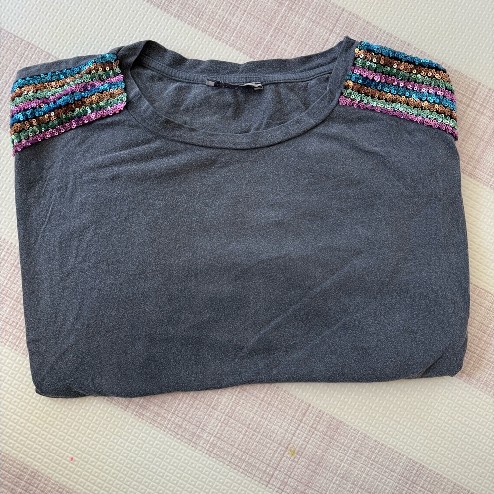 Sequined Tee